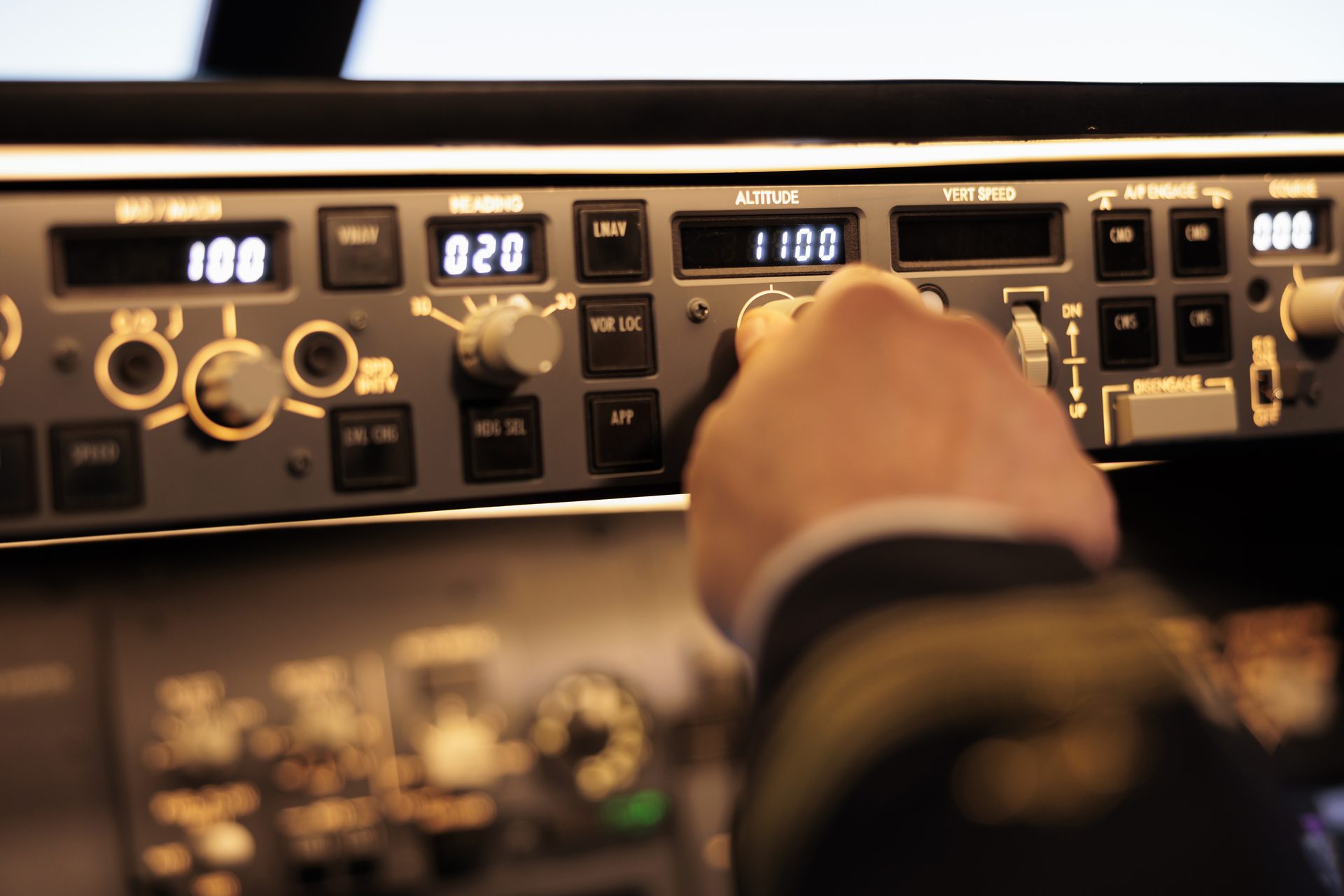 Flight deck instrument checks