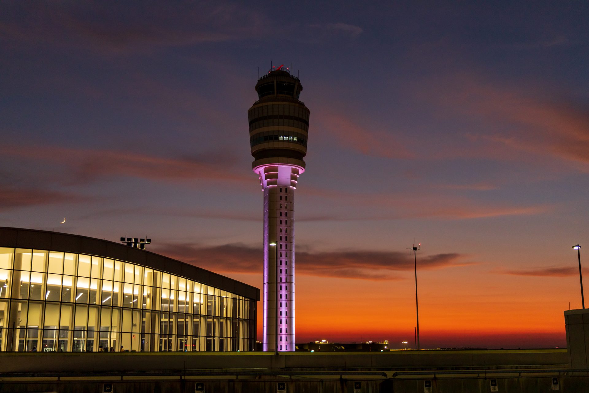 Airport control tower