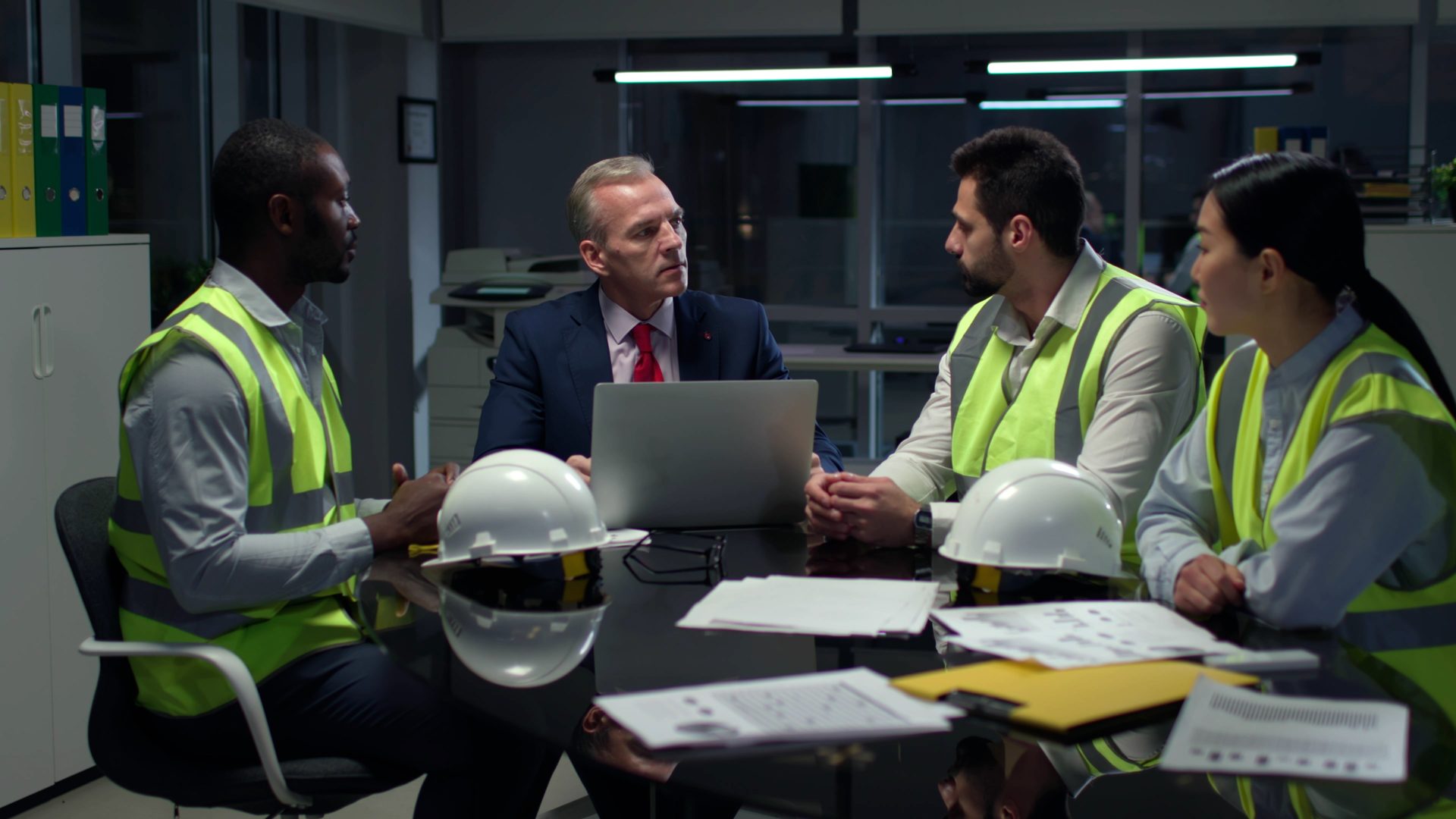 Safety management review meeting