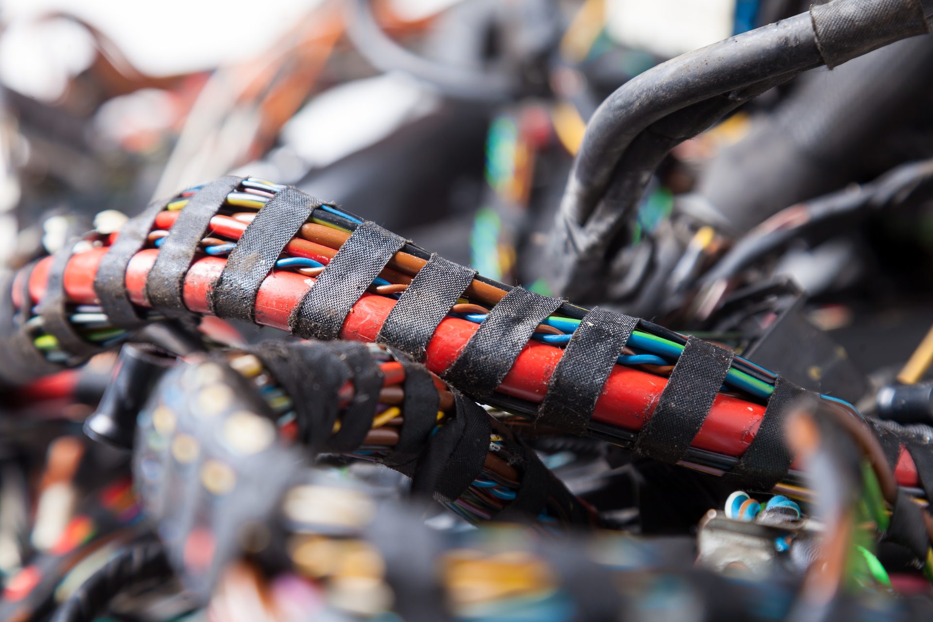 Aircraft electrical wiring harness