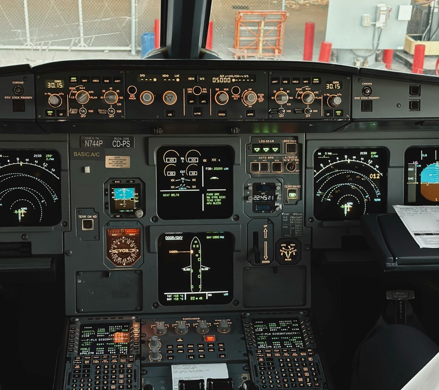 Aircraft flight deck and cabin systems