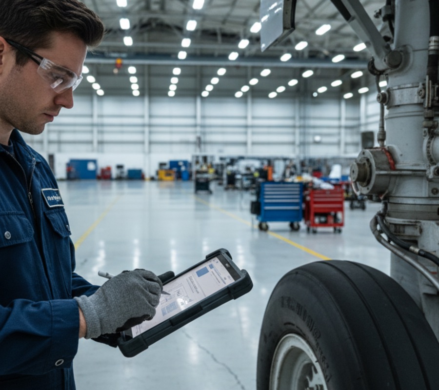 Hangar tooling and component logistics